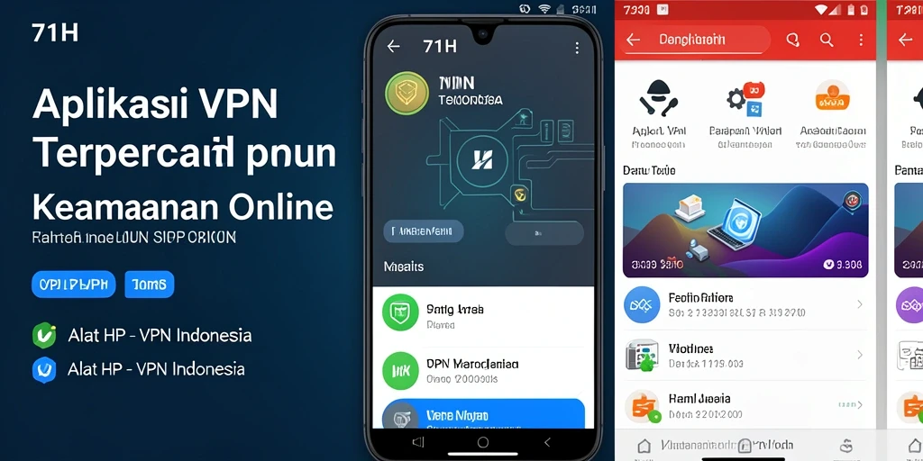 Tampilan antarmuka utama aplikasi 71H yang user-friendly.