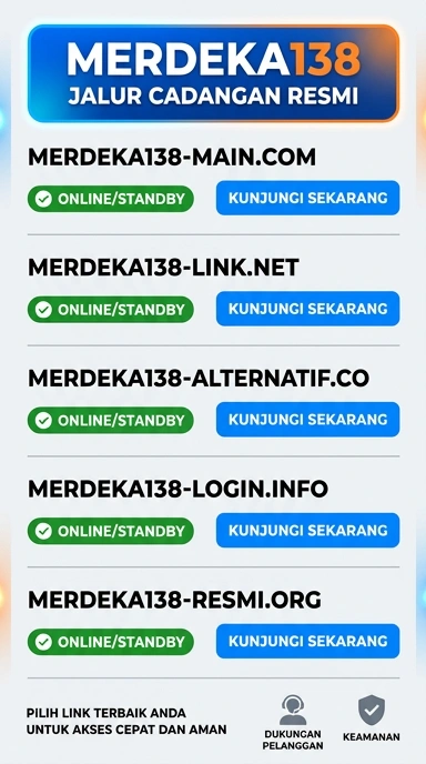 Link Alternatif Merdeka138 untuk Akses Mudah